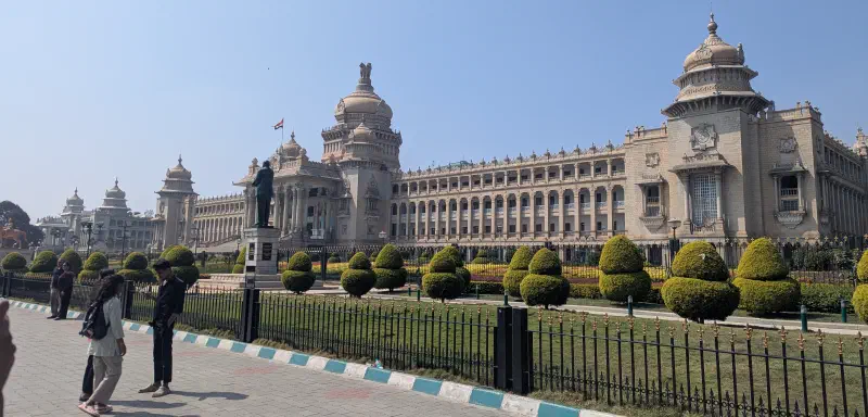 Vidhana Soudha, seat of the state legislature of Karnataka