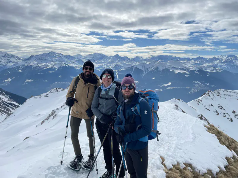 Notre groupe à la Pointe du Dzonfié